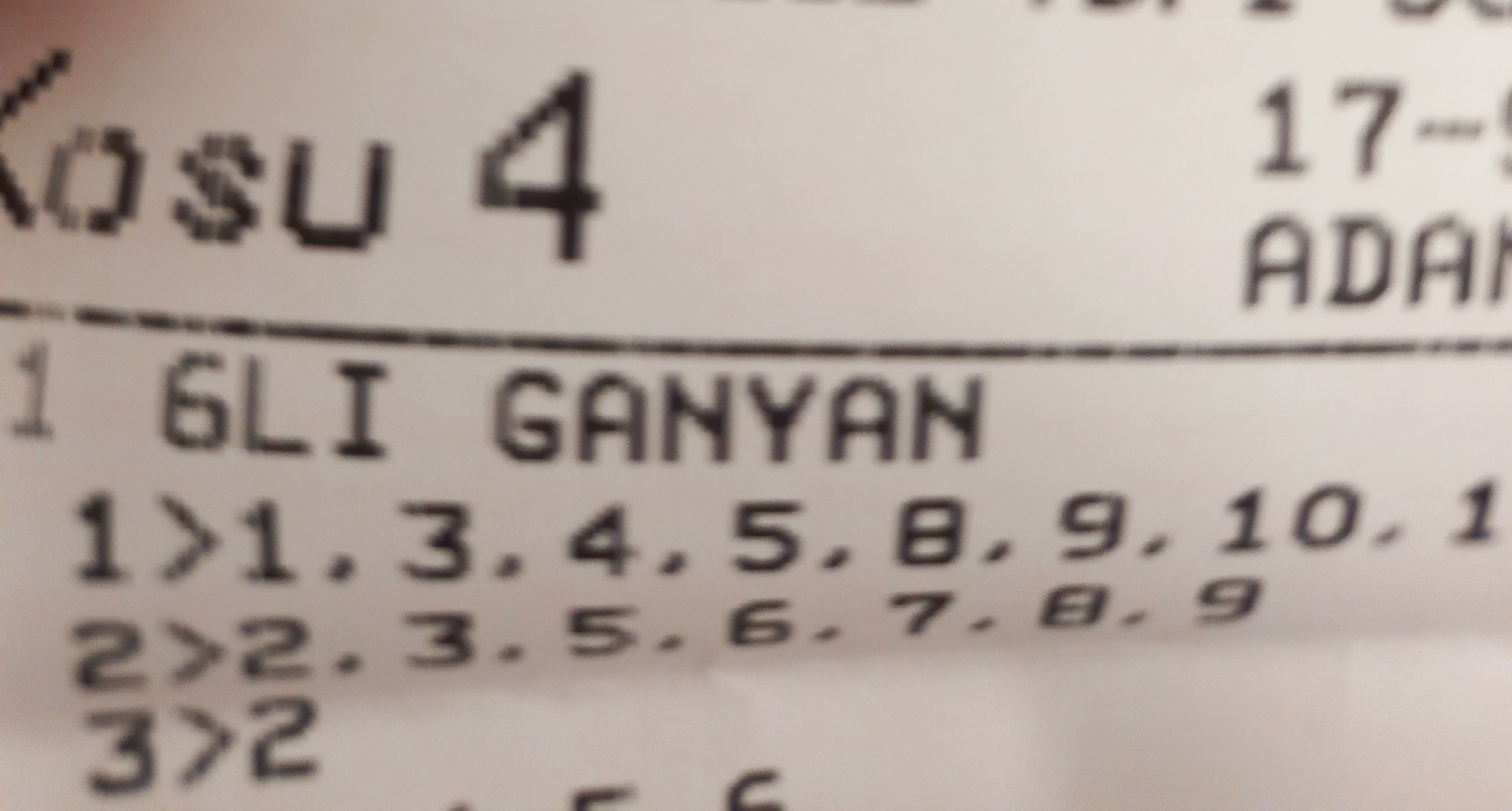 Tolkar'in bu yarış hakkındaki yorumu 